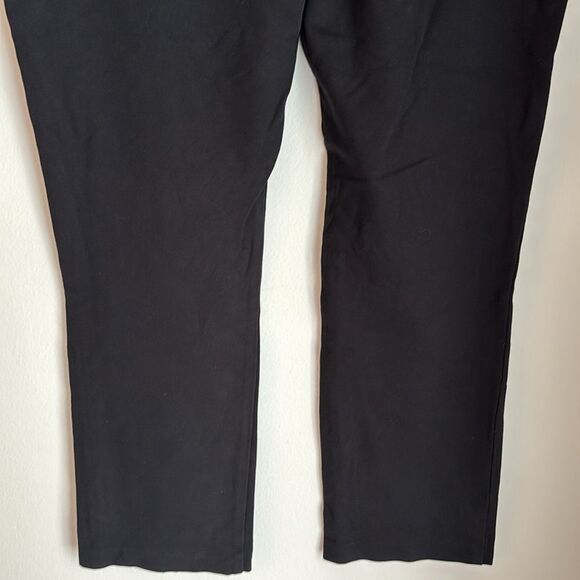 NYDJ Women’s black straight leg work dress pants stretch and comfortable size 12 - Picture 8 of 12